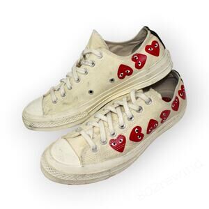 M8.5~W10.5 Converse ChuckTaylor AllStar 70 Ox CommedesGarcons PLAY Multi-Heart
